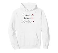 Cadeau en Forme de cœur pour Un Membre de l'équipe de rêve Sweat à Capuche