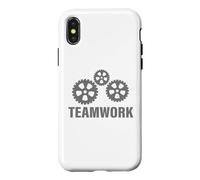 Cadeau en Forme de Roue dentée Coque pour iPhone X/XS