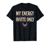Cadeau Energy Vampire No Energy Vampires Protect Peace T-Shirt