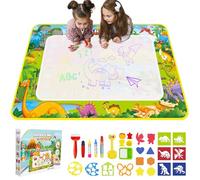 Cadeau Enfant 1-3 Ans - Tapis Dessin Eau 110 * 70cm, Jouet Bebe 1 2 3 Ans, Jouets Educatifs pour Enfants Coloriage Géant Tapis de Peinture Cadeau pour Garcons Filles