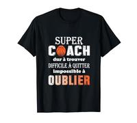 Cadeau entraineur basket merci coach basketball super coach T-Shirt