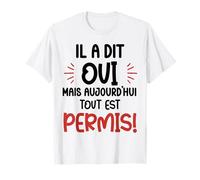 Cadeau evg team du marié humour beauf T-Shirt