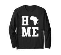 Cadeau fabriqué en Afrique Afrique Afrique est Un ami Africain à la Maison Manche Longue