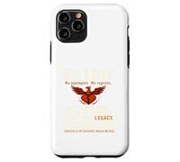 Cadeau Fantaisie « No Love Built from Pain Phoenix Rising ». Coque pour iPhone 11 Pro