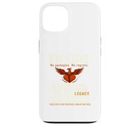 Cadeau Fantaisie « No Love Built from Pain Phoenix Rising ». Coque pour iPhone 13