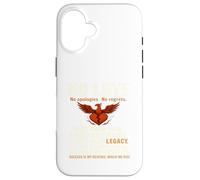 Cadeau Fantaisie « No Love Built from Pain Phoenix Rising ». Coque pour iPhone 16