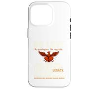 Cadeau Fantaisie « No Love Built from Pain Phoenix Rising ». Coque pour iPhone 16 Pro