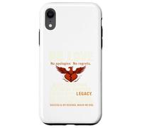 Cadeau Fantaisie « No Love Built from Pain Phoenix Rising ». Coque pour iPhone XR
