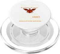 Cadeau Fantaisie « No Love Built from Pain Phoenix Rising ». PopSockets PopGrip pour MagSafe
