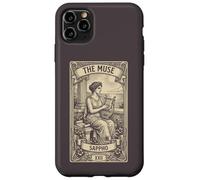 Cadeau féministe, poète Grec Sappho Bookish Dark Academia Coque pour iPhone 11 Pro Max