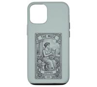Cadeau féministe, poète Grec Sappho Bookish Dark Academia Coque pour iPhone 12/12 Pro