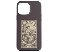 Cadeau féministe, poète Grec Sappho Bookish Dark Academia Coque pour iPhone 13 Pro Max