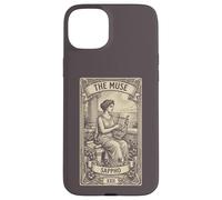 Cadeau féministe, poète Grec Sappho Bookish Dark Academia Coque pour iPhone 15 Plus