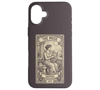 Cadeau féministe, poète Grec Sappho Bookish Dark Academia Coque pour iPhone 16 Plus
