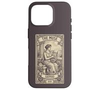 Cadeau féministe, poète Grec Sappho Bookish Dark Academia Coque pour iPhone 16 Pro