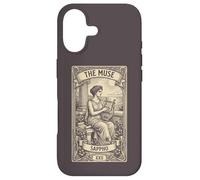Cadeau féministe, poète Grec Sappho Bookish Dark Academia Coque pour iPhone 17