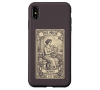Cadeau féministe, poète Grec Sappho Bookish Dark Academia Coque pour iPhone XS Max