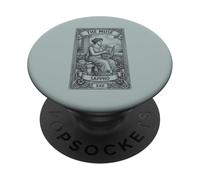 Cadeau féministe, poète Grec Sappho Bookish Dark Academia PopSockets PopGrip Adhésif
