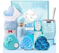Cadeau Femme, Cadeau Anniversaire Femme Soeur Maman Collegue Maitresse Amie 10PCS Personnalisé Coffrets Cadeau Inclus Mug Isotherme Noël, Fete des Meres, Saint-Valentin