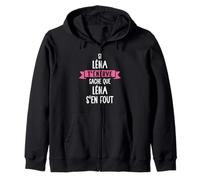 Cadeau Femme Humour Prénom Personnalisé Léna Sweat à Capuche