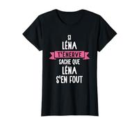 Cadeau Femme Humour Prénom Personnalisé Léna T-Shirt