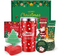 Cadeau Femme Noël, 7PCS Cadeaux Noël Coffret Cadeau Femme, Original Cadeaux pour Femmes, Noël, Anniversaire, Saint-Valentin