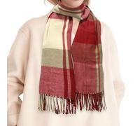 Cadeau Femme Noel, Idee Cadeau Echarpe pour Femmes,Cadeaux Secret Santa Noël,écharpes d'hiver Original Utile, Cachemire Etole Chale Femme Hiver,idée Cadeau pour Maman Petite amie épouse (Rouge)