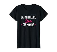 Cadeau Femme Personnalisé Prénom Meilleure Léna Du Monde T-Shirt
