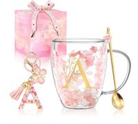 Cadeau Femme Tasse Double Paroi Personnalisable Cadeaux Anniversaire Femme Tasse A Cafe Idee Cadeaux Meilleure Amie Collègue Soeur Verre Tasse A The Cadeau Mariage Noel Fete Des Meres Saint Valentin