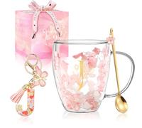 Cadeau Femme Tasse Double Paroi Personnalisable Cadeaux Anniversaire Femme Tasse A Cafe Idee Cadeaux Meilleure Amie Collègue Soeur Verre Tasse A The Cadeau Mariage Noel Fete Des Meres Saint Valentin