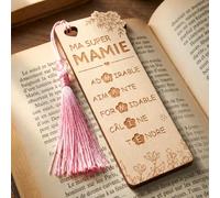 Cadeau Fete Des Grand Mere, Cadeau Mamie Marque Page Porte Clef Carte, Idée Fete Des Mamies Cadeaux Anniversaire Remerciement Noël