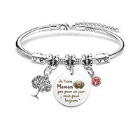 Cadeau Fête Des Mères, Bracelet Maman, Anniversaire, Noël - Moins De 10 Euros, Petit Pas Cher