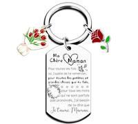 Cadeau Fete Des Meres, Cadeau Maman, Cadeau Anniversaire Maman, Cadeau pour Maman, Original Porte Clef Maman, Idee Cadeau Maman, Cadeau Mere, Cadeau Jeune Maman, Cadeau Maman Noel, Cadeau Parents (3)