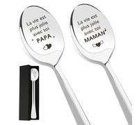 Cadeau Fete Des Meres Cadeau Maman Papa Personnalisé Cuillere a Cafe Cadeau Fete Des Peres Cadeau Pour Maman Cadeau Anniversaire Maman Cadeau Anniversaire Papa Cadeau Belle Mere Cadeau Jeune Maman