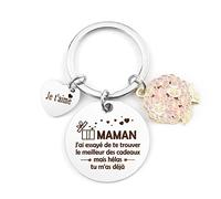 Cadeau Fete Des Meres,Cadeau Maman,Porte Clé Maman,Cadeau Anniversaire Maman,Bonne Fete Maman,Cadeau Naissance Maman,Future Maman,Cadeau Moins De 10 Euros,Petit Cadeau Pas Cher Cadeau Fête Des Mères