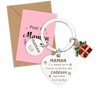 Cadeau Fete Des Meres Cadeau Maman Porte-Clés Maman Original Porte Clefs Carte Idee Cadeau Noel Anniversaire Femme Original Cadeaux Mariage Retraite Pour Maman Mères Belle-Mères Cadeaux De Fils Fille