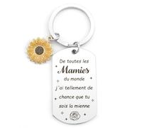 Cadeau Fete Des Meres,Cadeau Mamie,Cadeau Grand Mere,Cadeau pour Mamie,Cadeaux Mamie,Cadeau pour Ca Mamie,Cadeaux pour Mamie,Mamie Cadeau,Porte Clef Mamie,Cadeau Mamie Noel,Cadeau Fete des Grand Mere