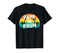 Cadeau Fête des Pères 2022 | Papa Au Rhum Apéro Alcool Humou T-Shirt