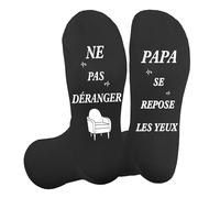 Cadeau Fete des Peres,Cadeau Papa,Cadeau Fête des Pères,Cadeau pour Papa,Cadeau Futur Papa,Cadeau Anniversaire Papa Chaussette Drole,Idee Cadeau Papa,Idée Cadeau Papa Noel Original Personnalisé Noël