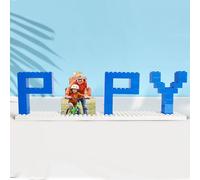 Cadeau Fête des Pères Personnalisé - Bloc Photo en Briques De Construction pour Papa - DIY Figures De Briques Personnalisées, Créez Vous-Même Une Décoration avec Papa Papy Image pour Fête des Pères