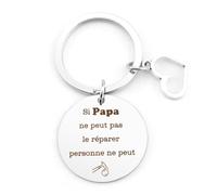 Cadeau Fete Des Peres Porte Clé Cadeau Pour Papa Anniversaire Cadeaux Fête Des Pères Pour Papa Personnalisé Idee Merci Retraite Cadeaux Noel Pour Beau Pere Futur Papa Tonton Beau Pere Grand Frere