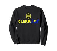 Cadeau Fierté Rugby Clermont Supporter Joueur Jaune Et Bleu Sweatshirt
