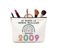 Cadeau Fille 16 Ans, 16 Ans Anniversaire Fille Trousse Maquillage, Cadeau 16 Ans Fille Personnalisé, Idée Cadeau pour Ado De 16 Ans(2009)