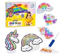 Cadeau Fille 4 5 6 7 8 Ans, Licorne Jouet Fille 4-5-6 Ans Diamond Painting Enfant Activites Manuelles pour Enfants 5-9 Ans Bricolage Enfant Mosaique Loisir Creatif Cadeau Anniversaire Fille 5 6 Ans