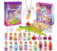 Cadeau Fille 5 6 7 8 9 10 Ans, Potion Magique Enfant Sable Fee Clochette Jouet Loisirs Créatifs Activite Manuelle Fille 6-12 Ans Bricolage Noel Jeux Creatif