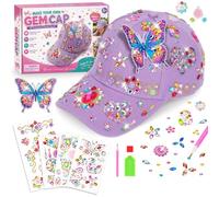 Cadeau Fille 5 6 7 8 9 ans Anniversaire Diamond Painting Papillon Baseball | Loisirs CréAtifs Fille 5-10 ans, Idee Cadeau Activité Manuelle Enfant, Kit CréAtif Papillon 3D Pour Enfants DèS 6 Ans