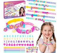 Cadeau Fille 5 6 7 8 9 ans: Fabriquez vos Propres Bracelets D'amitié, Activité Manuelle Kit Bracelet Enfant Jouets Creatifs pour Enfants à Partir de 5 ans, Cadeaux Anniversaire Filles 5 6 7 8 9 ans