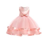 Cadeau Fille Robe de Princesse Soiree Robes Bapteme de Communion d'anniversaire du Soir Communion Anniversaire Fête Robe de Mariée Dress Filles Chic et Elegant Dresses Pas Cher 3-8 ans