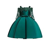 Cadeau Fille Robe de Princesse Soiree Robes Bapteme de Communion d'anniversaire du Soir Communion Anniversaire Fête Robe de Mariée Dress Filles Chic et Elegant Dresses Pas Cher 3-8 ans