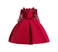 Cadeau Fille Robe de Princesse Soiree Robes Bapteme de Communion d'anniversaire du Soir Communion Anniversaire Fête Robe de Mariée Dress Filles Chic et Elegant Dresses Pas Cher 3-8 ans